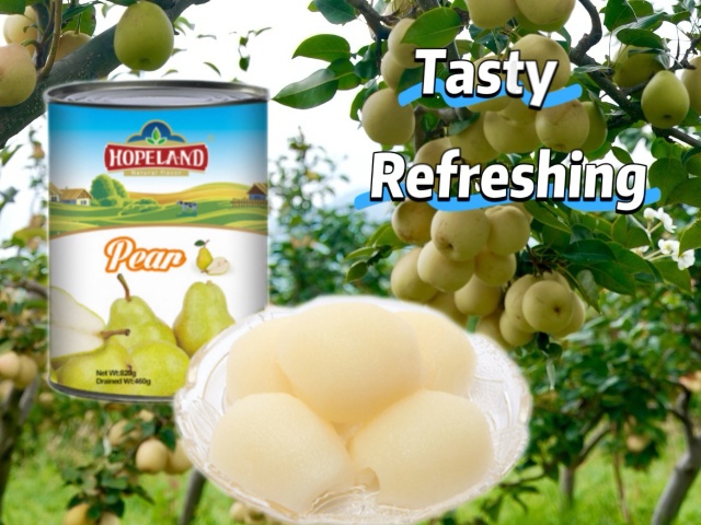 Peak Canned Pears Now! Tree-Ripened, No Additives, Sweet & Tender. Peak Canned Pears Now! Tree-Ripened, No Additives, Sweet & Tender.