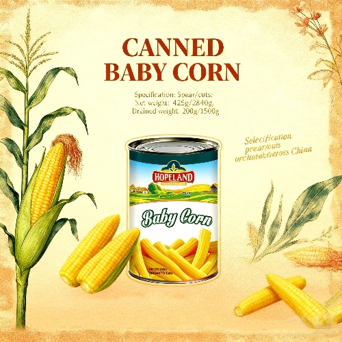 CANNED BABY CORN