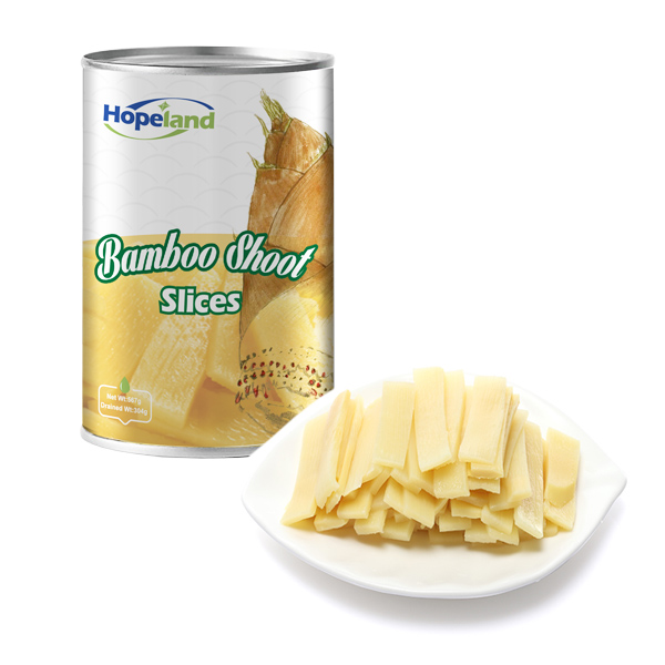 Brotos de bambu enlatados