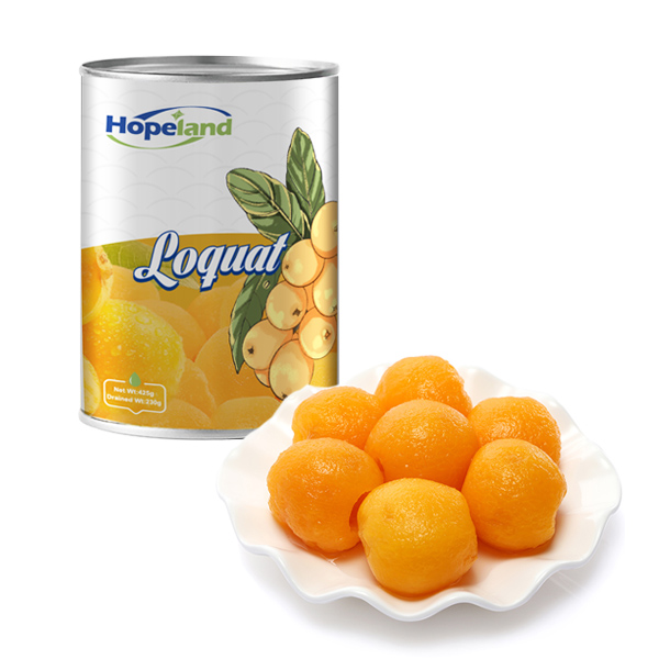 Konserverad loquatfrukt