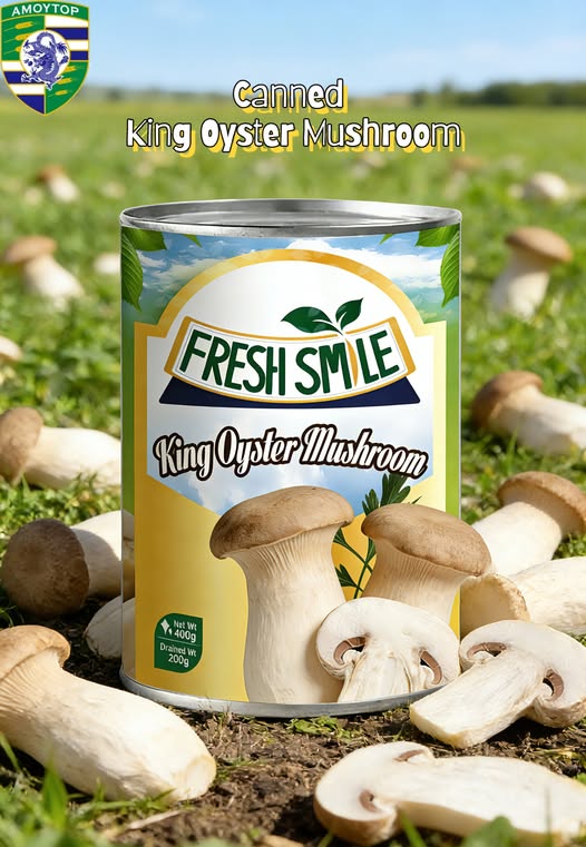 Canned King Oyster Mushrooms