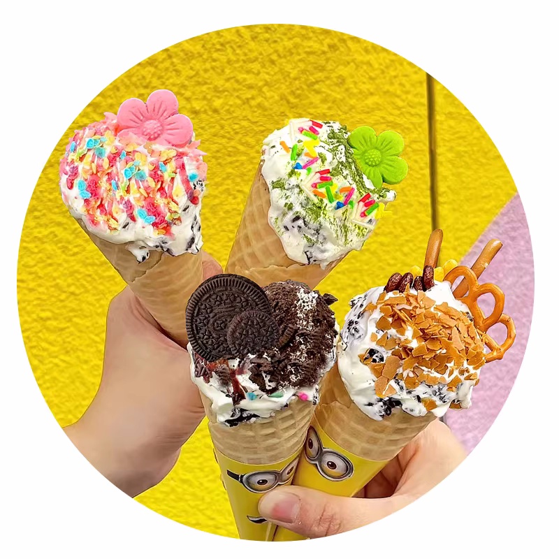 Warm Black Rice on Ice Cream Warm Black Rice on Ice Cream