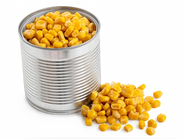 canned sweet corn