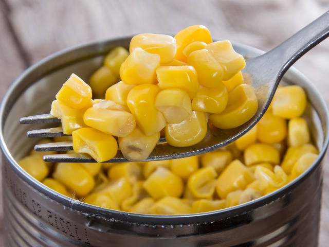 canned sweet corn