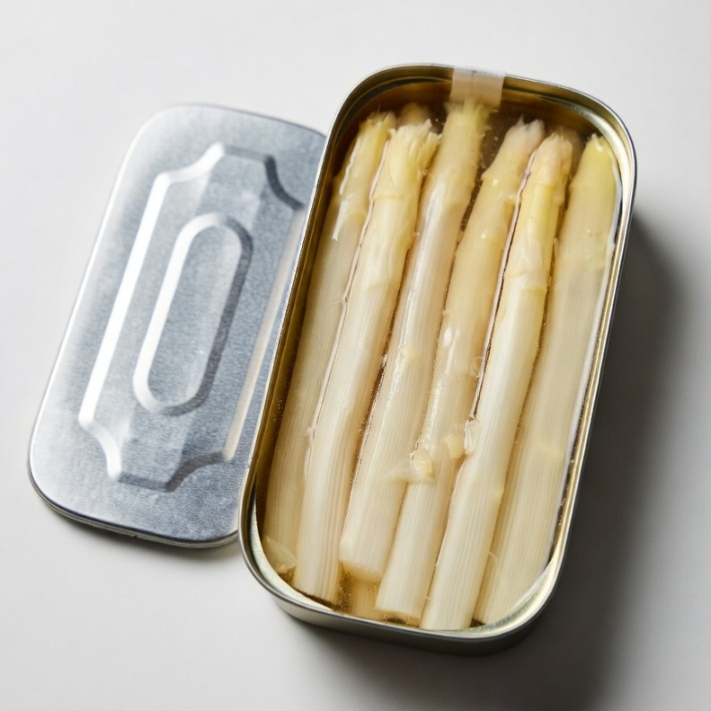 Espárragos enlatados