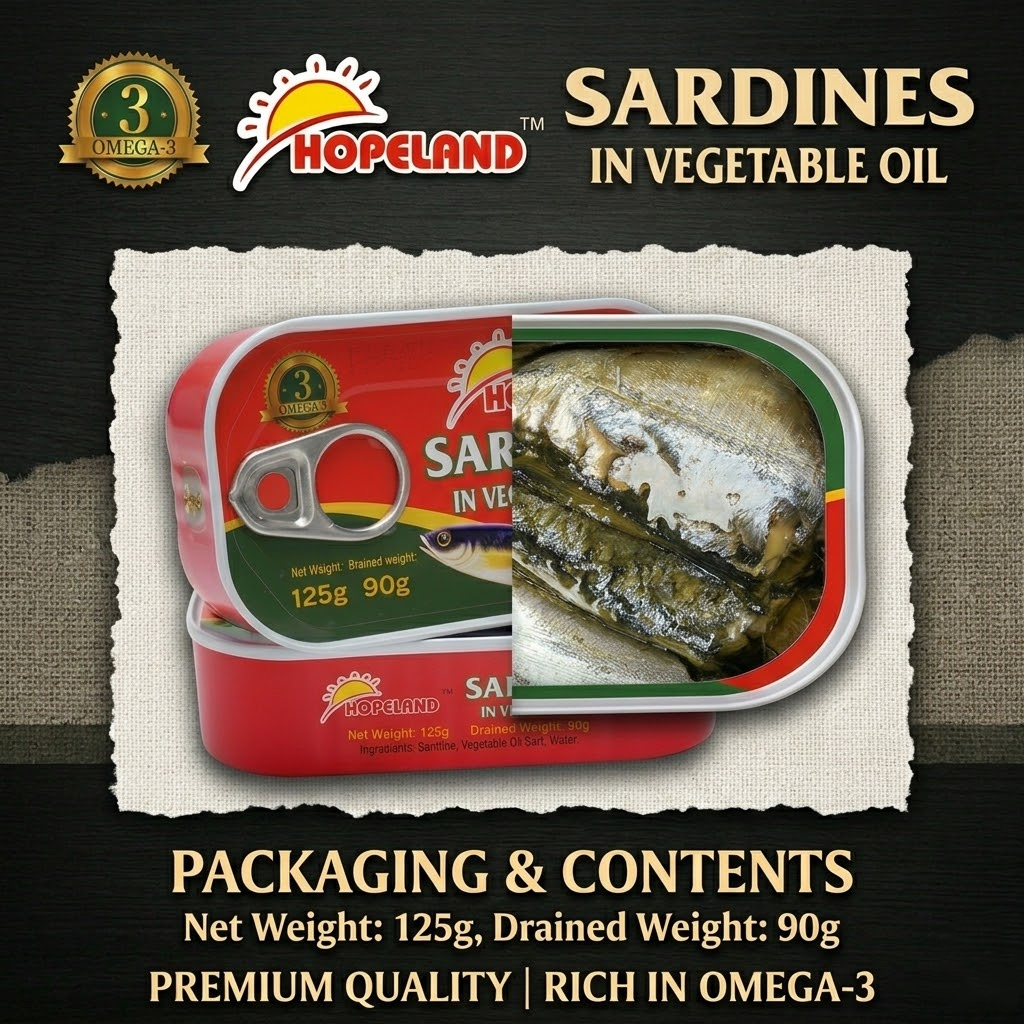 125G Canned Sardines