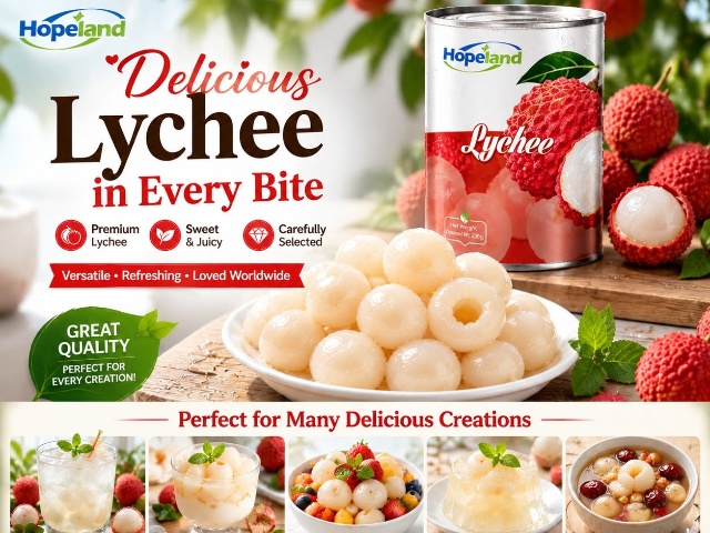 Recettes à base de litchis en conserve : des façons sucrées et rafraîchissantes d’agrémenter vos repas quotidiens
