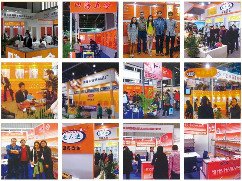 We attended many times of  hardware accessories exhibition in the world