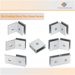 Die-casting Glass Clip Clamp