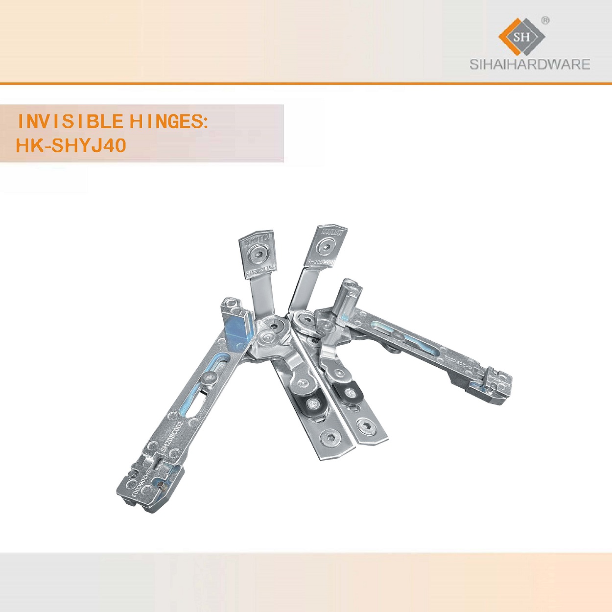 90 Degree Concealed Heavy Duty Window Hinges Aluminum UPVC Window Friction Stay para sa Side Hung Window