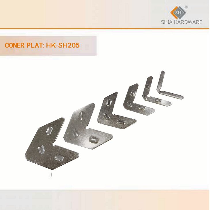 Stainless Steel Cornor Brace Plates Casement Window Hardware