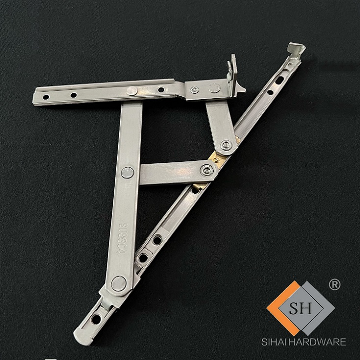 Heave Duty Window Friction Stay with Brass Slider Casement Window Hinge Left and Right Head Friction Hinges