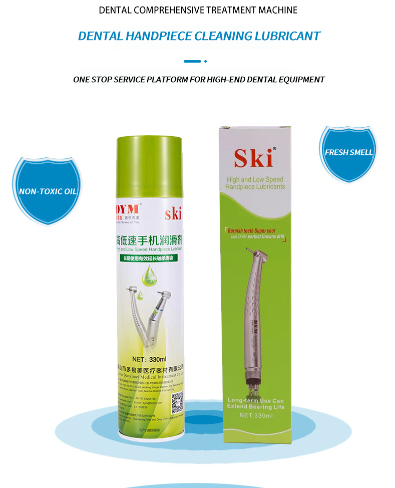 Supply Dental Handpiece Lubricating Oil for Cleaning The Dental