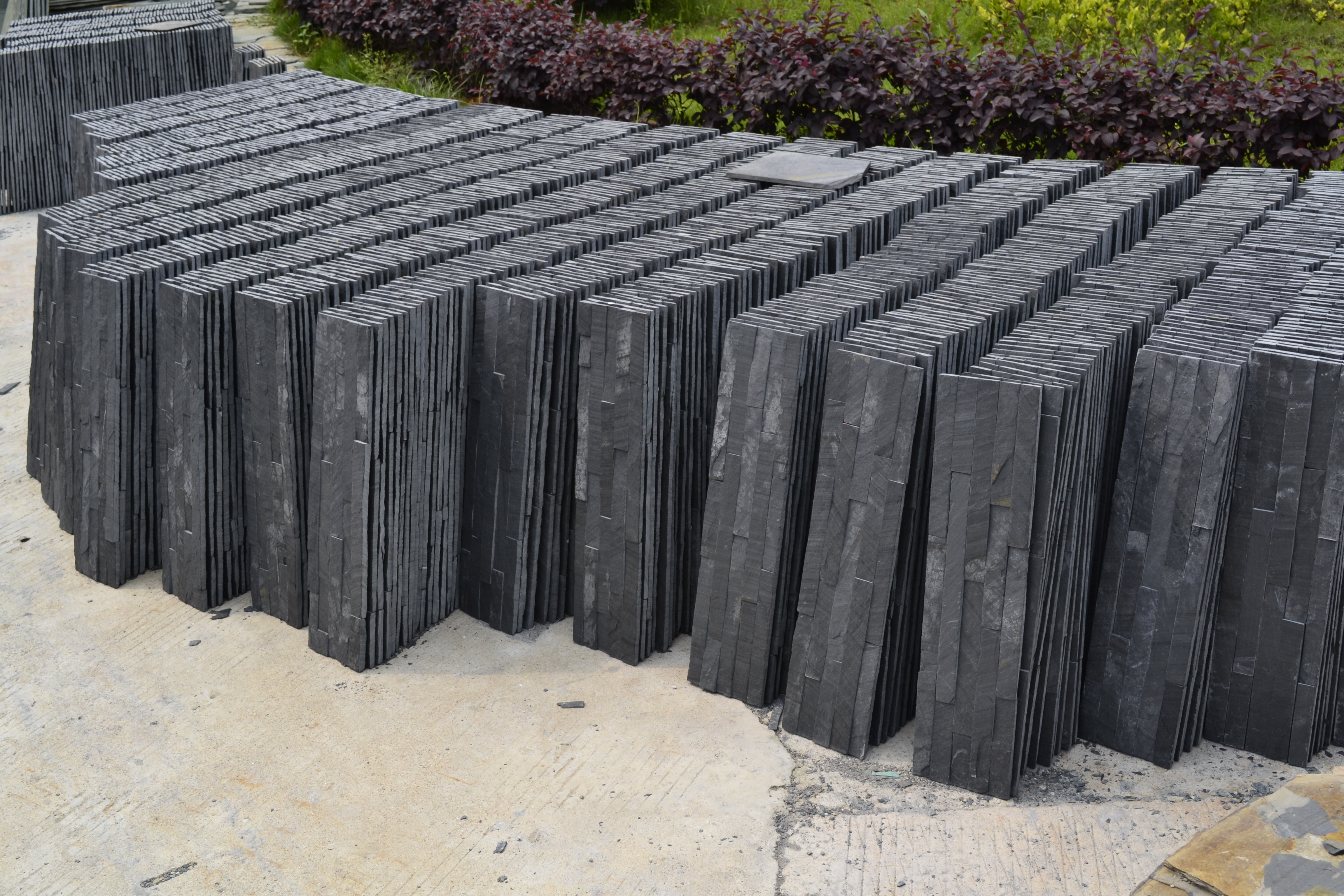 Non-rusty 18 Black Slate Culture Stone
