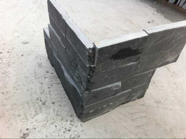Non-rusty 18 Black Slate Culture Stone