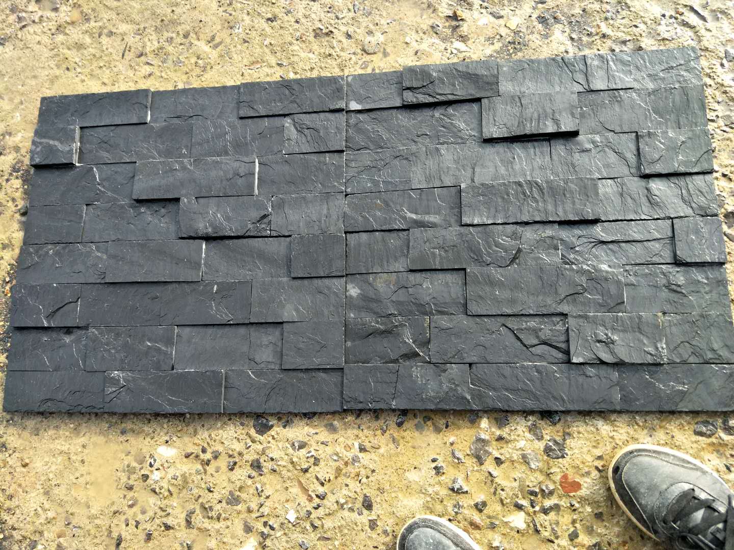 Non-rusty 18 Black Slate Culture Stone
