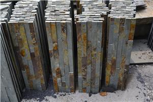 Rusty Slate Ledger Stone Panel Tile