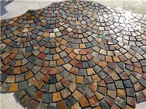 Slate Net Paste Randon Flagstone