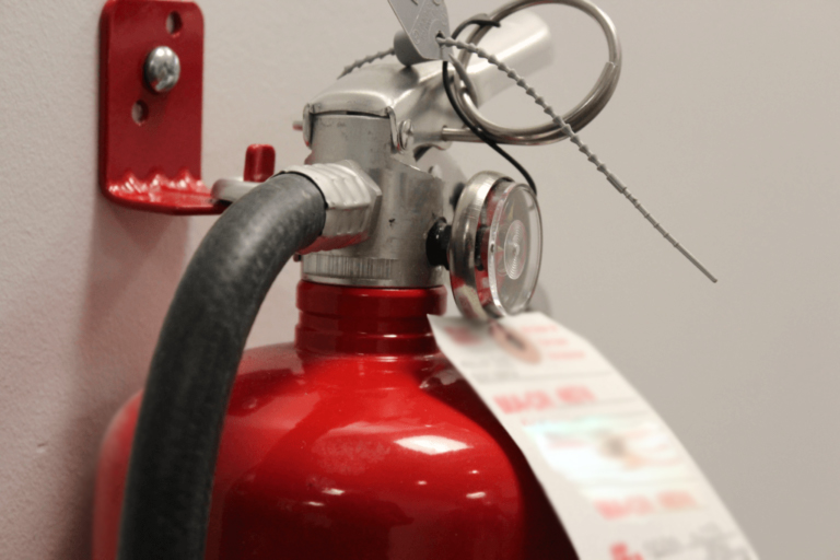 fire extinguisher hook