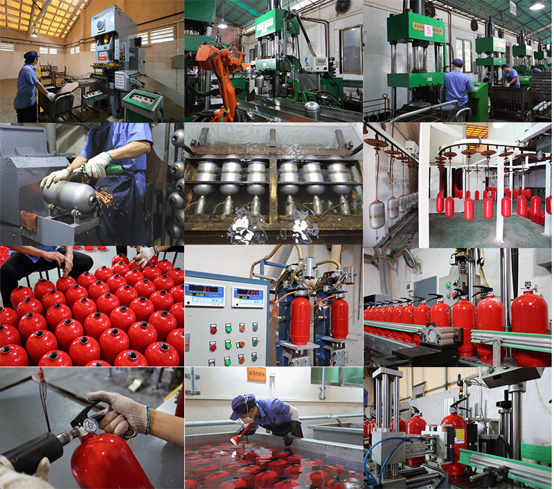 Production Process for the Extinguisher