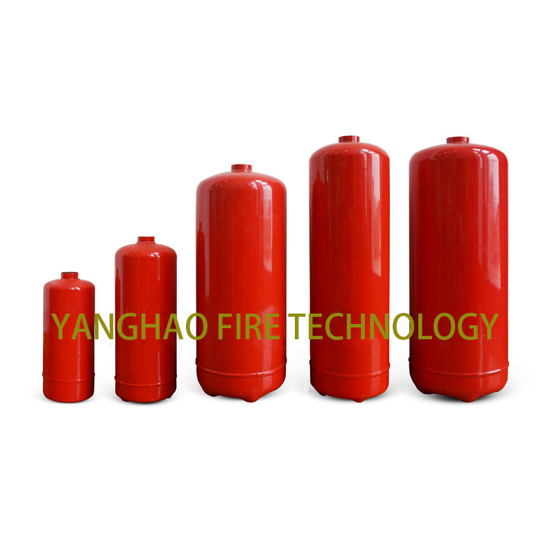 Dry Powder Fire Extinguisher Point Cylinder Bottom Type