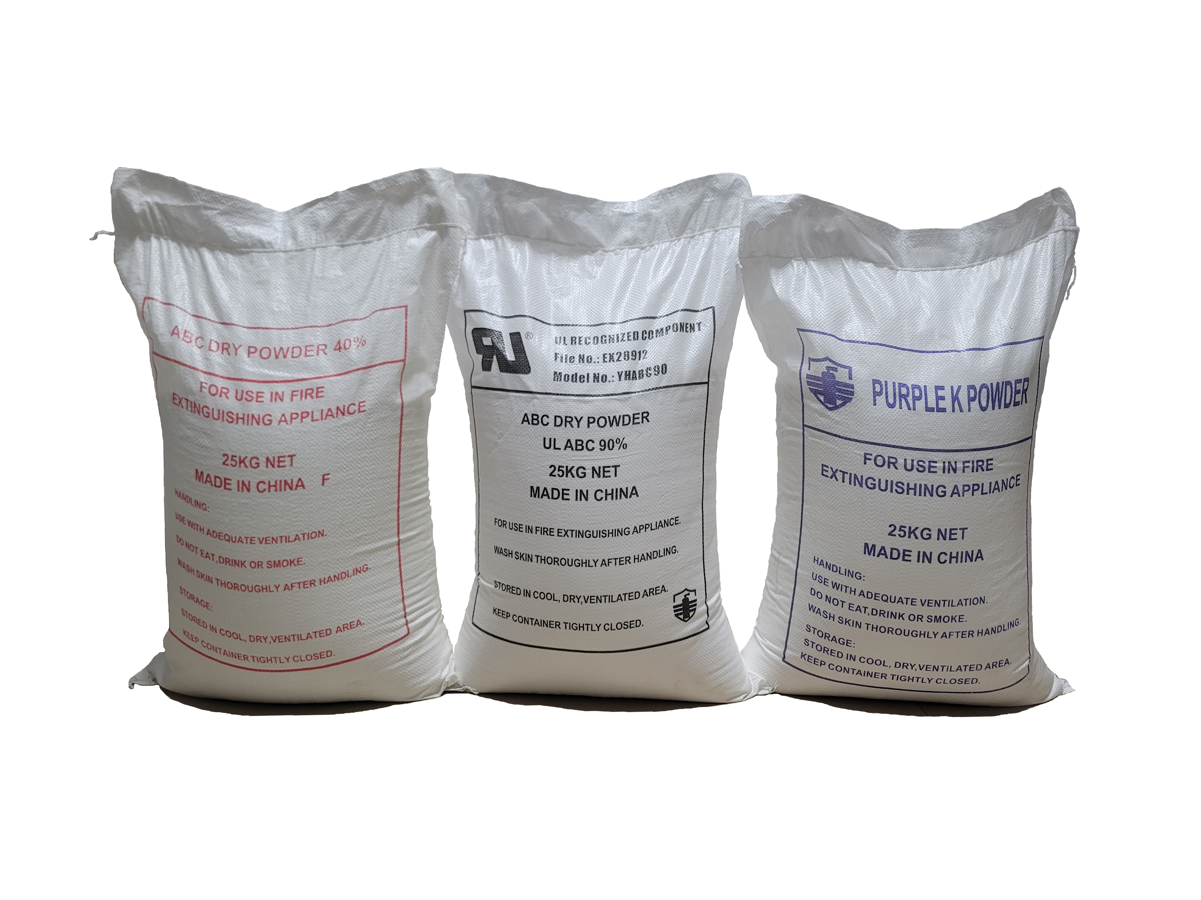 Does ABC Dry Chemical Powder have any effect on clothing?