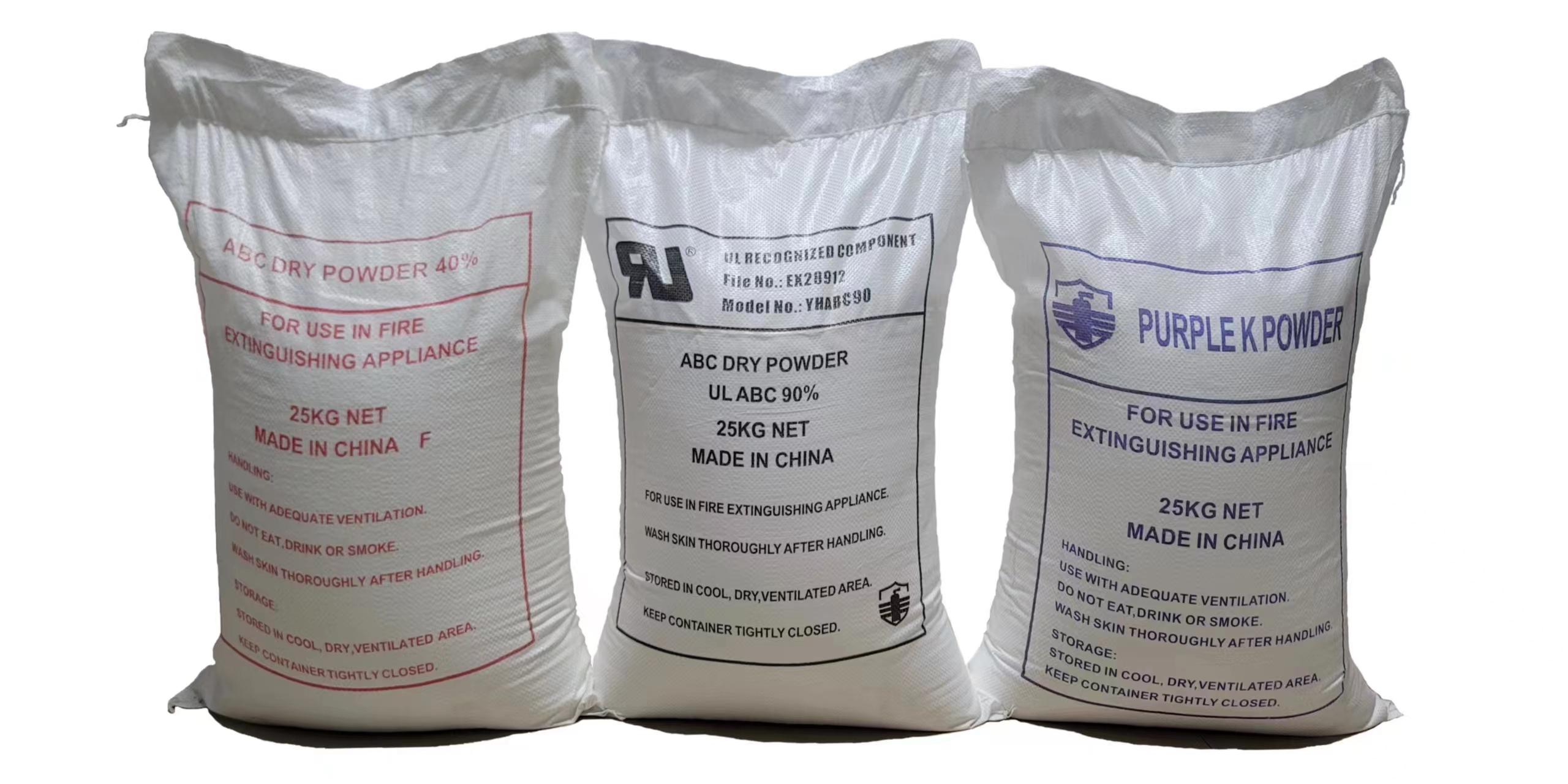 Which kinds of dry powder fire extinguishing agent are divided into？