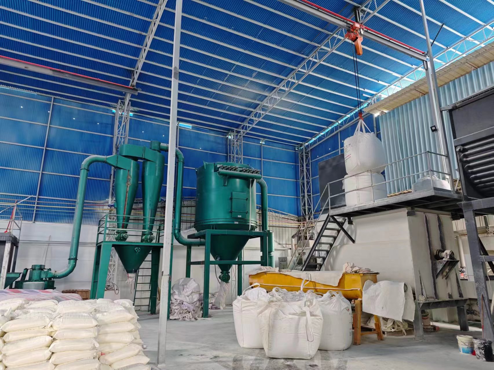 How to clean up ABC Dry Chemical Powder after extinguishing a fire?