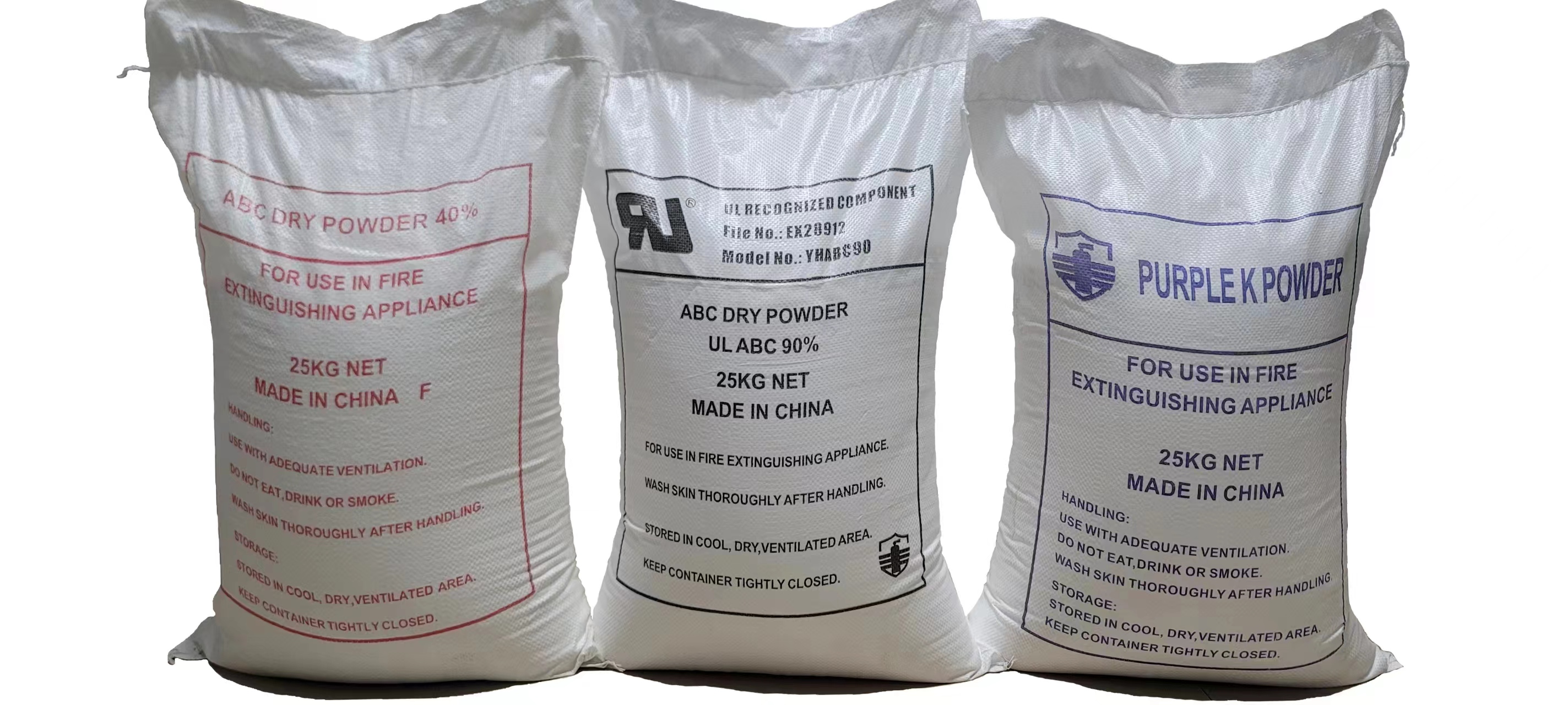 ABC dry powder fire extinguishing agent