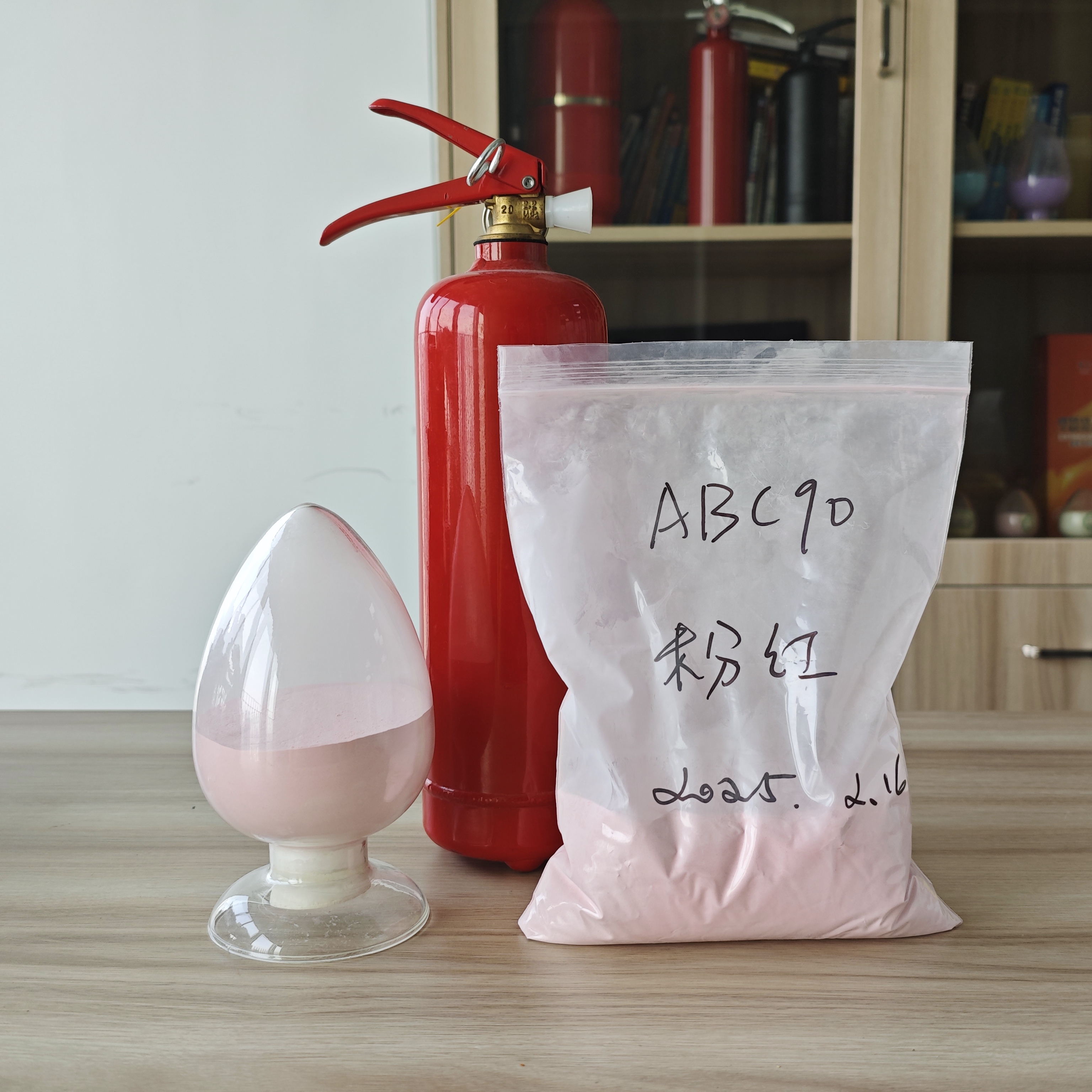 Pink ABC90 Dry Chemical Powder