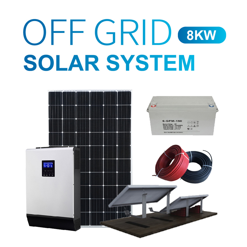 8kw Residential Stand Alone PV Power System