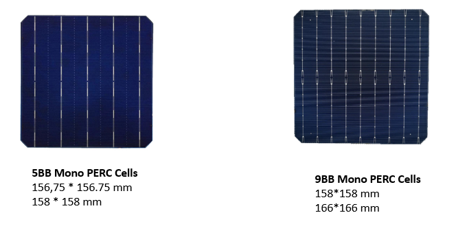 Standard 5BB vs Half-cut cells 9BB