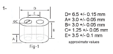 Through Hole EMI Ferrite Bead