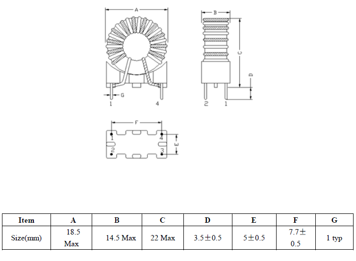 Common Mode Power Inductor