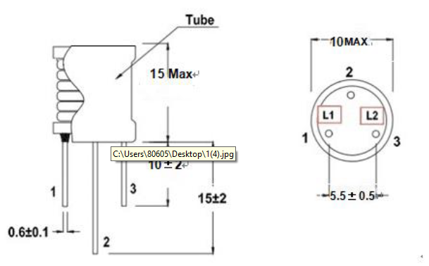 Radial Leaded Inductor