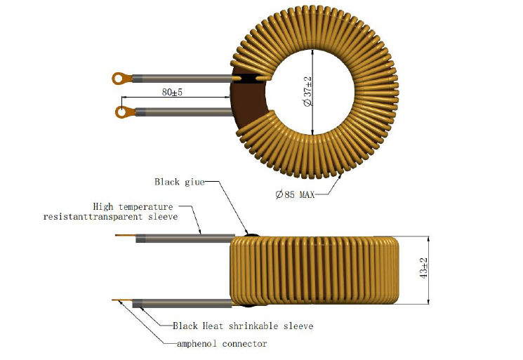 high current power inductor