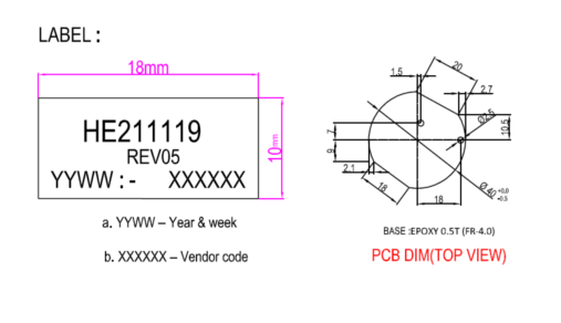 Double Ferrite Wingding Inductor