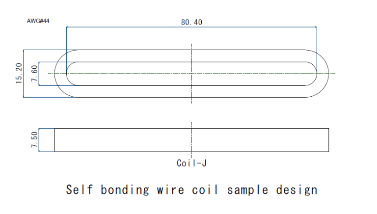 Self-bonding Voice coil