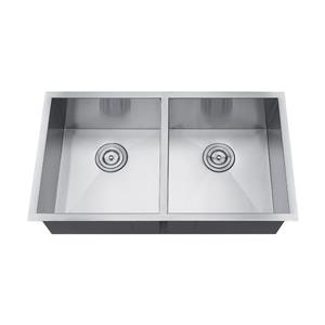 CUPC Large Kitchen Stainless Steel 304 Sink Double Bowls