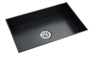 Black nano handmade sink