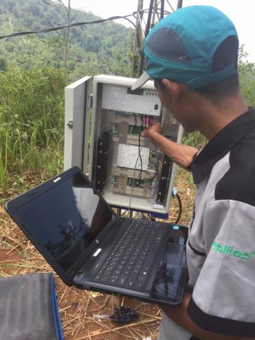 3G&4G signal coverage project of a farm in Indonesia ——On site engineering