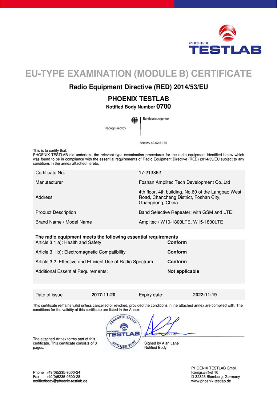 CE Certification
