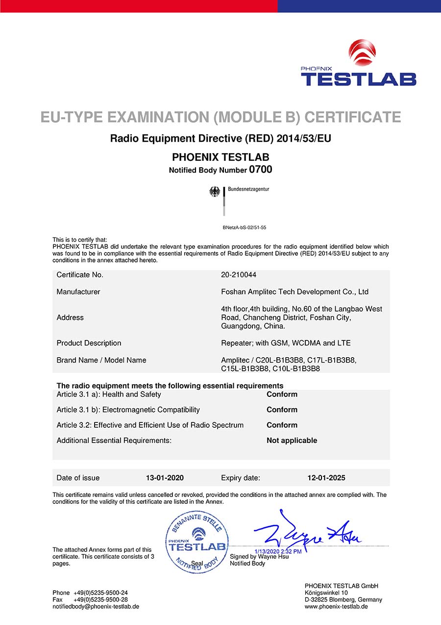 CE Certification
