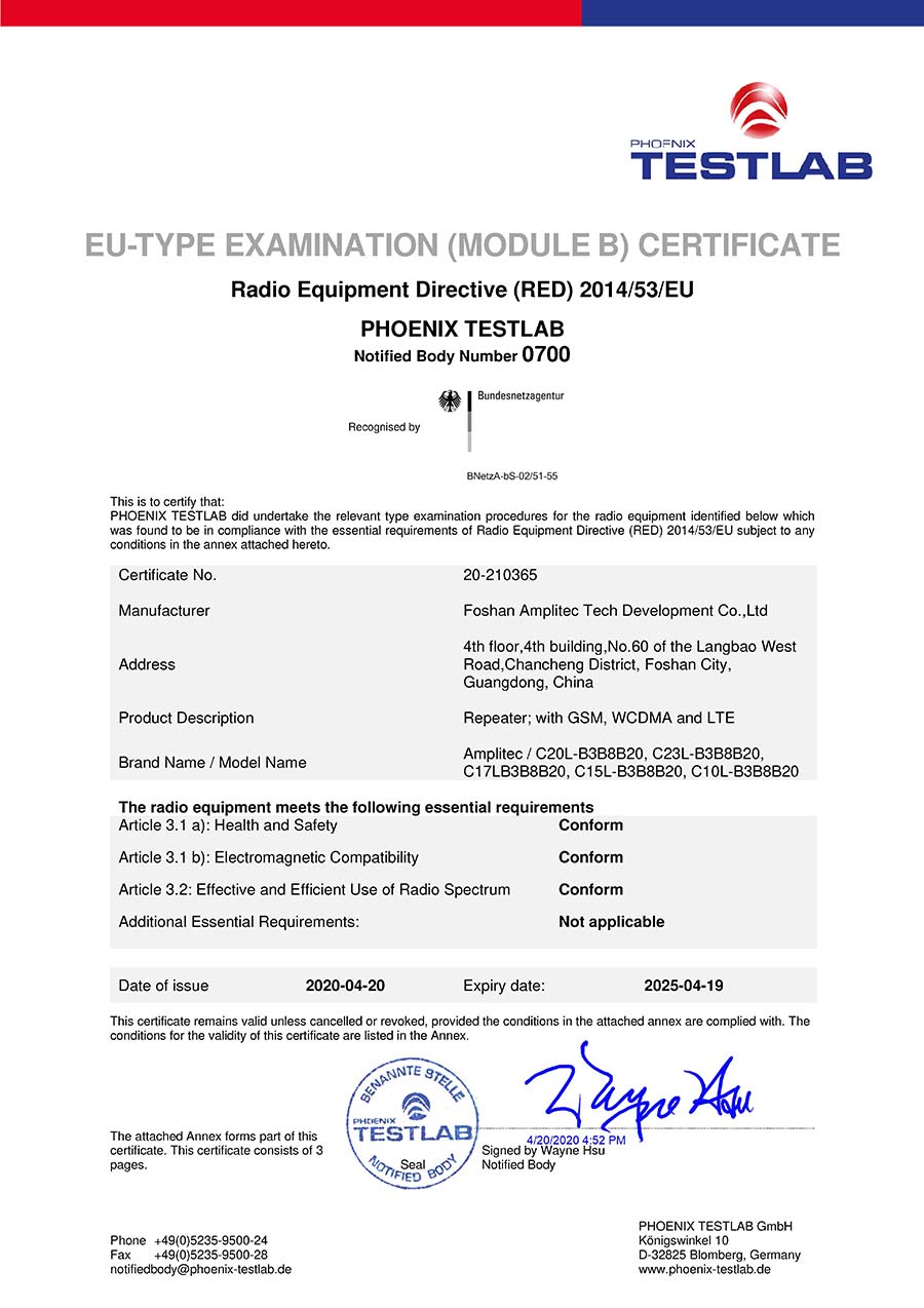 CE Certification