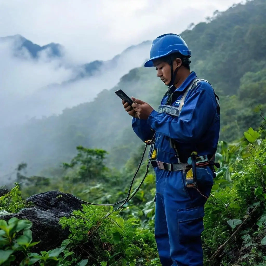 Cell phone booster for remote area