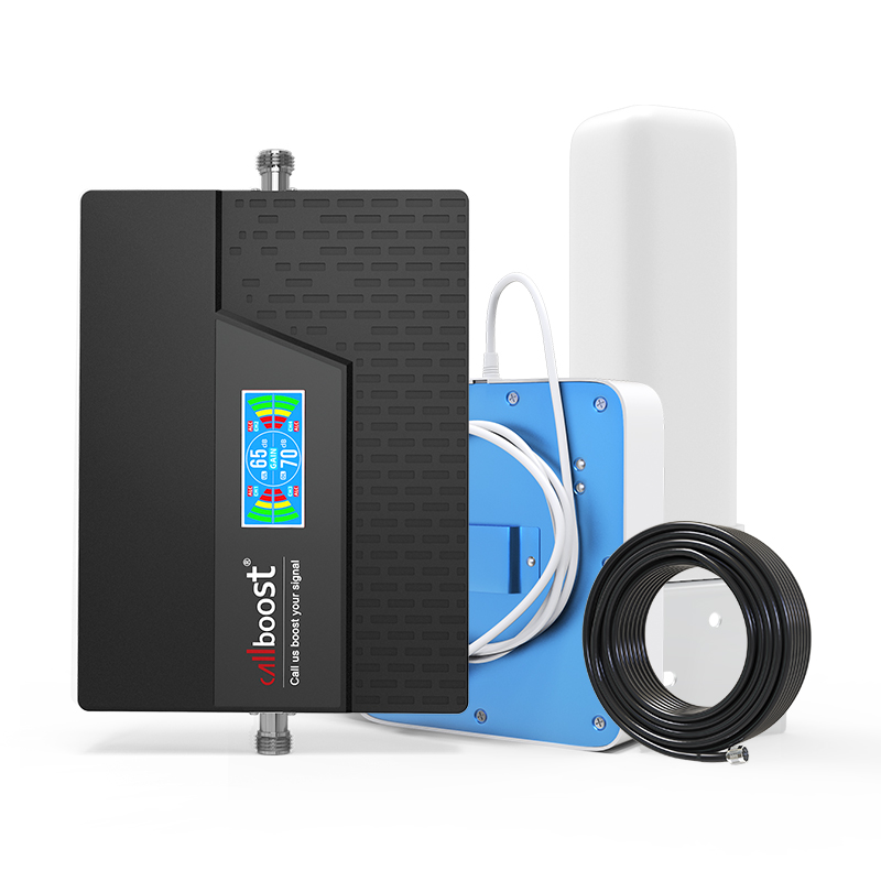 Cell phone signal booster for home