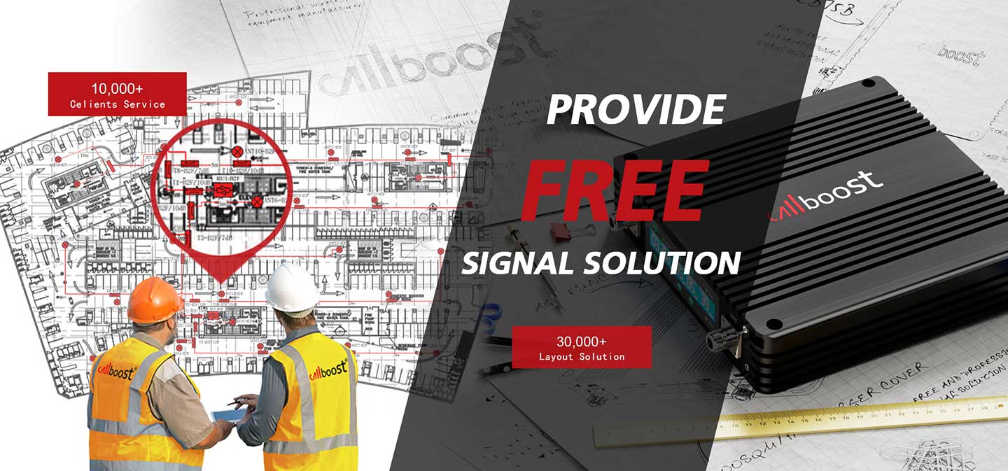 Cell phone signal repeater booster solution