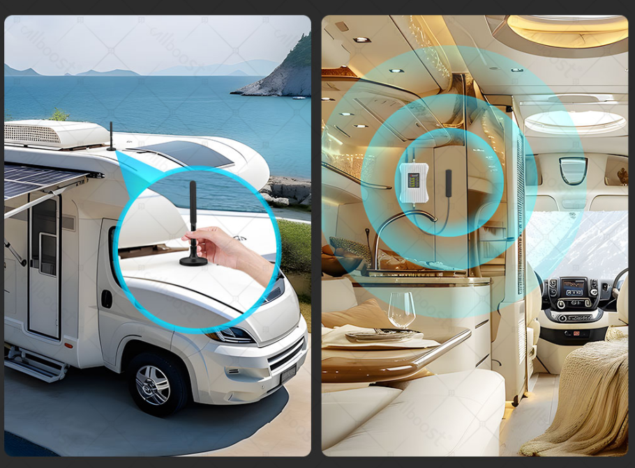 Car signal booster Car signal booster