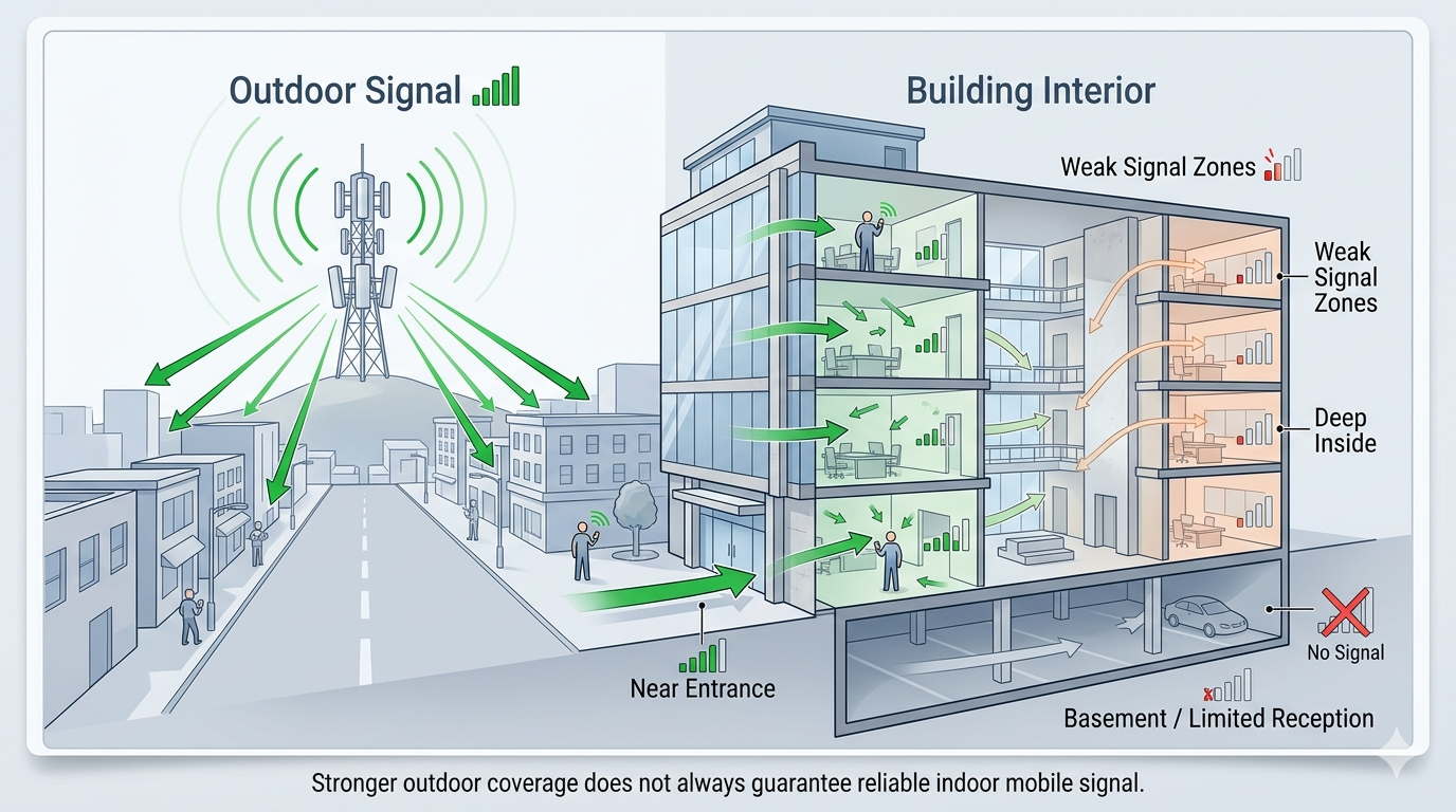 indoor mobile signal coverage