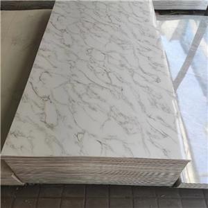 Pvc Marble Board Marble Texture Uv Coating Pvc Sheet